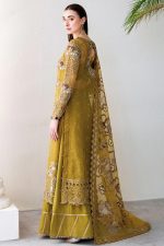 Ramsha Wedding Embroidered Salwar Suit In Golden 202394 03