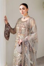 Ramsha Wedding Embroidered Salwar Suit In Pink 202390 01