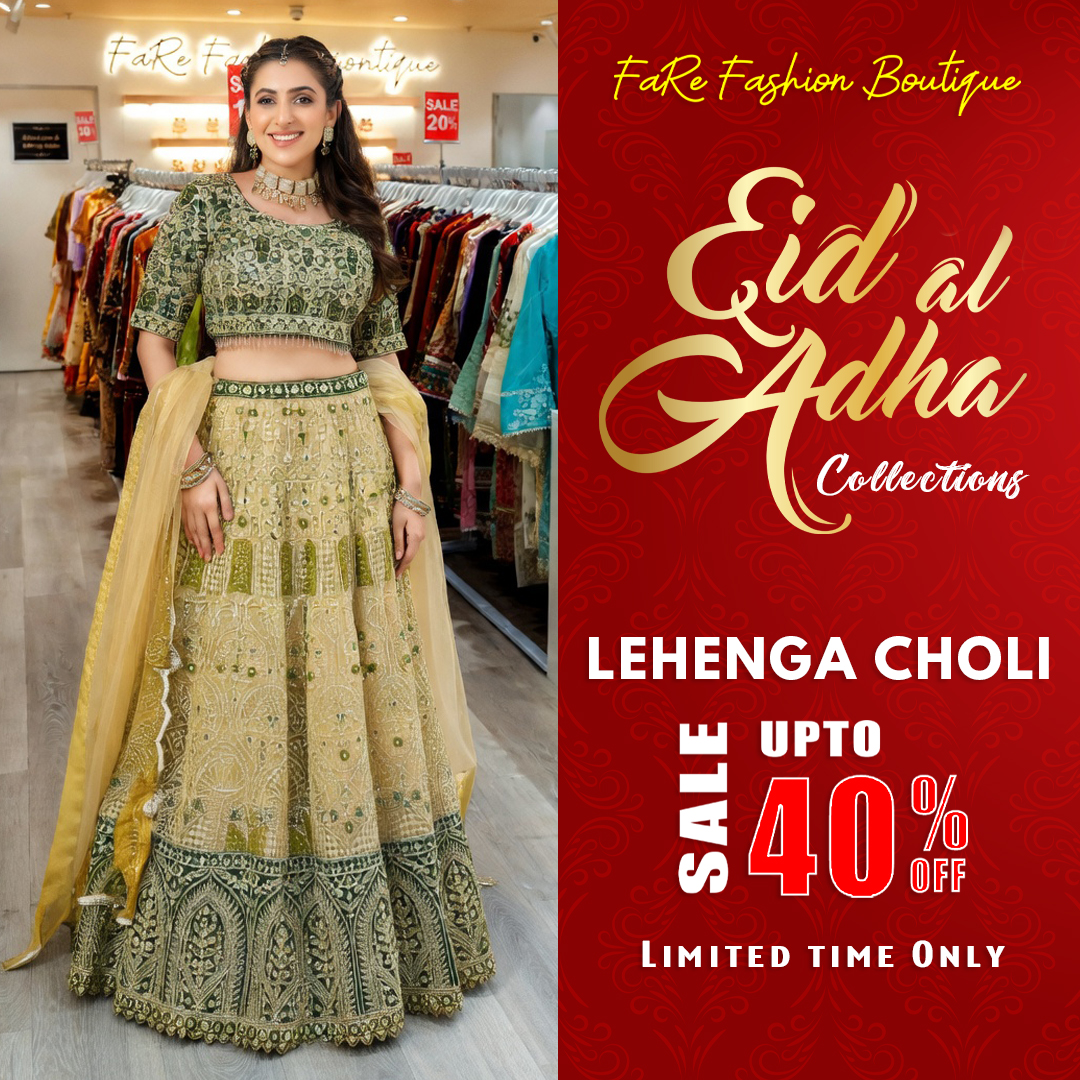 FaRe - Lehenga Choli Eid Ul Adha 2026