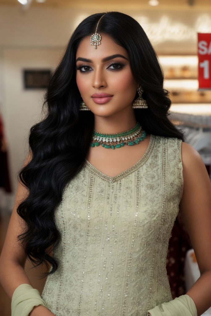 Straight Garara Salwar Suit In Green 202426 02