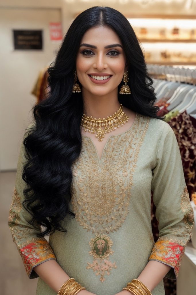 Straight Garara Salwar Suit In Green 202431 02