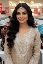 Straight Plazzo Salwar Suit In Beige 202402 02