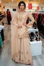Straight Plazzo Salwar Suit In Beige 202404 01