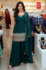 Straight Plazzo Salwar Suit In Blue 202418 01