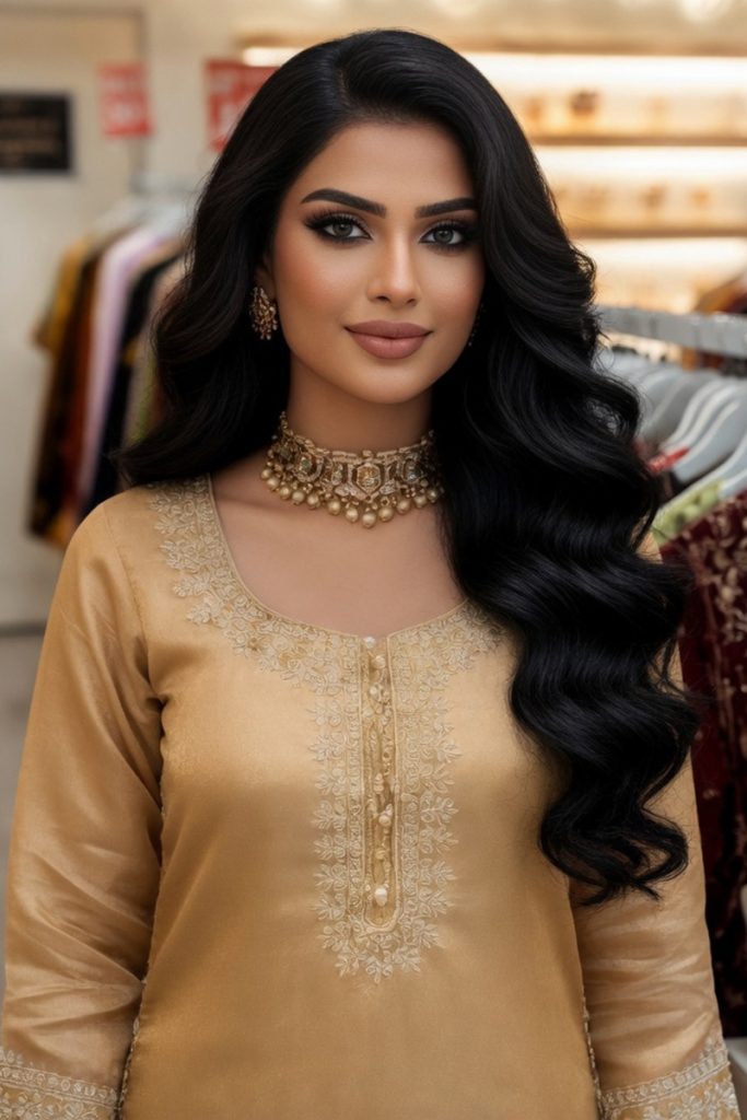 Straight Plazzo Salwar Suit In Golden 202420 02