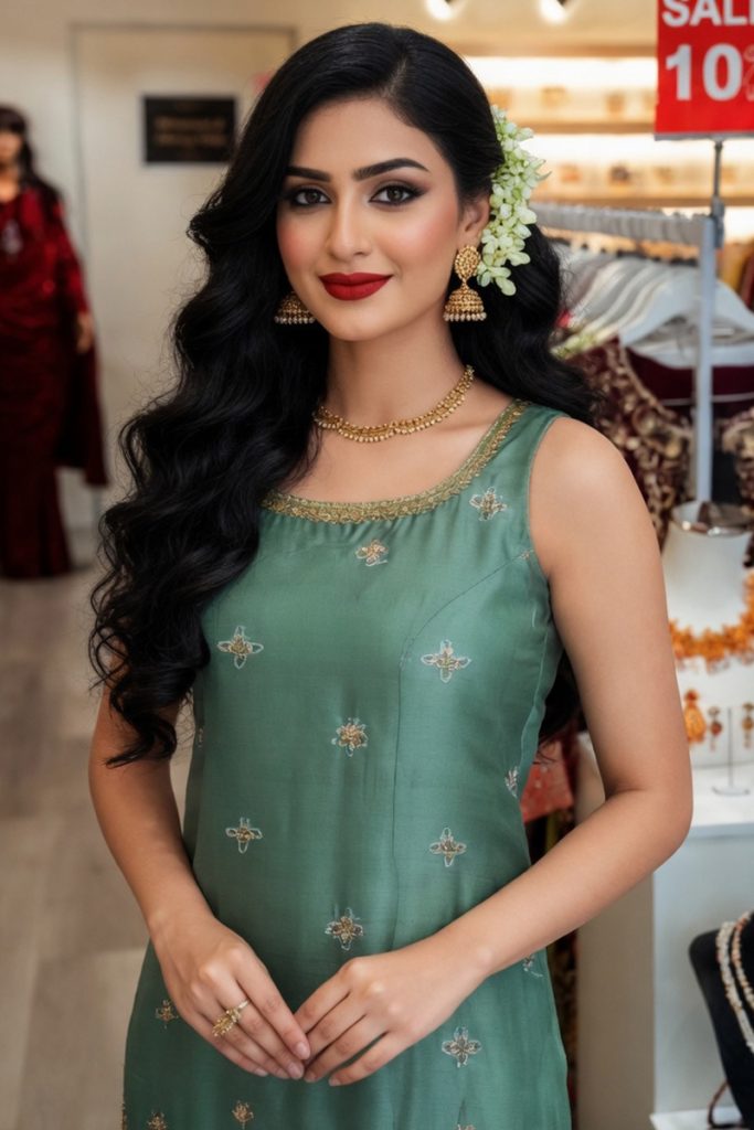 Straight Plazzo Salwar Suit In Sea Green 202438 02