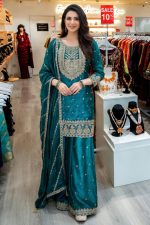 Straight Plazzo Salwar Suit In Blue 202470 01